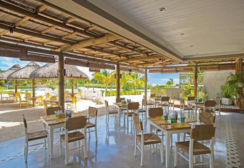 Offenes Restaurant im Zilwa Attitude Mauritius