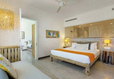 Geräumiges Schlafzimmer im Zilwa Attitude Mauritius